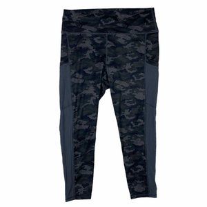 Fabletics PowerHold HighWaist Crop Leggings Camo X